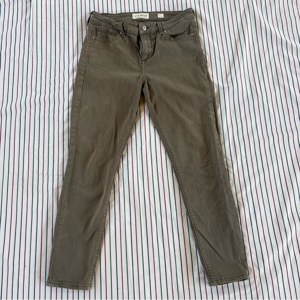 Lucky Brand Women's Olive Skinny Jeans